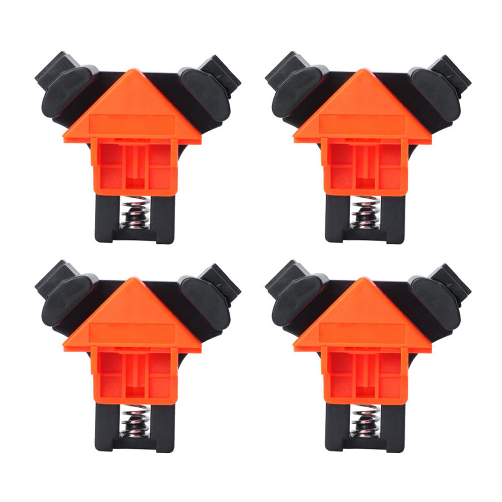 Right Angle Clip ABS Clamping Range 5 to 22mm Professional Woodworking Corner Clamp 4Pcs
Right Angle Clip ABS Clamping Range 5 to 22mm Professional Woodworking Corner Clamp 4Pcs