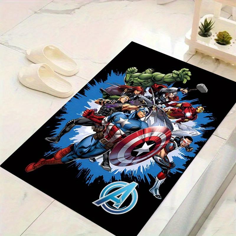 1 шт. Коврик для пола Marvel Мстители Супергерои, Нескользящий коврик, Дизайн с персонажами мультфильмов, Мягкий велюр, Декор для комнаты, Моющийся 60cm by 90cm
1 шт. Коврик для пола Marvel Мстители Супергерои, Нескользящий коврик, Дизайн с персонажами мультфильмов, Мягкий велюр, Декор для комнаты, Моющийся 60cm by 90cm