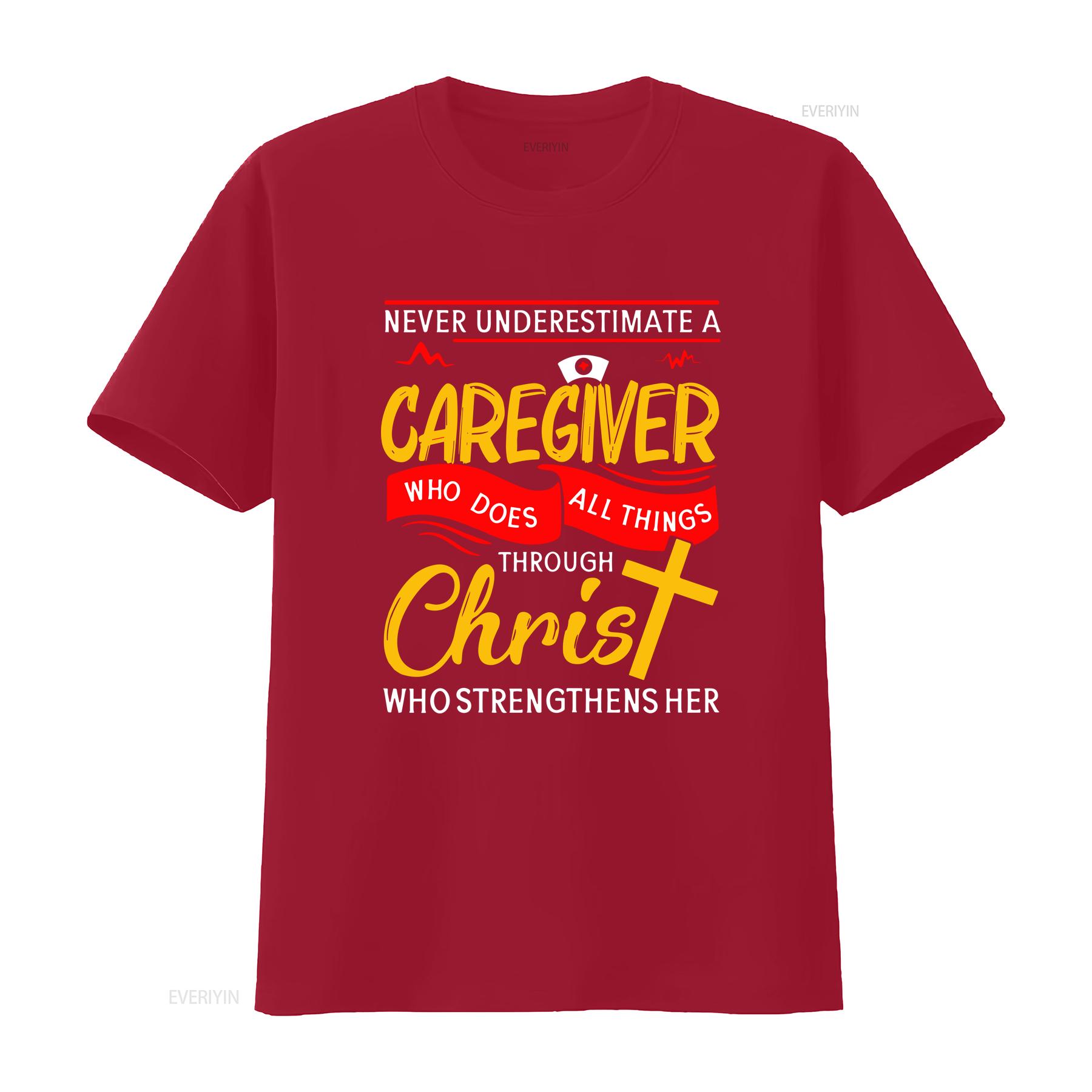 Never Underestimate A Caregiver Who Does All Things T Shirt vintage Washed homme graphic Casual Top For Everyday Wear S
Never Underestimate A Caregiver Who Does All Things T Shirt vintage Washed homme graphic Casual Top For Everyday Wear S