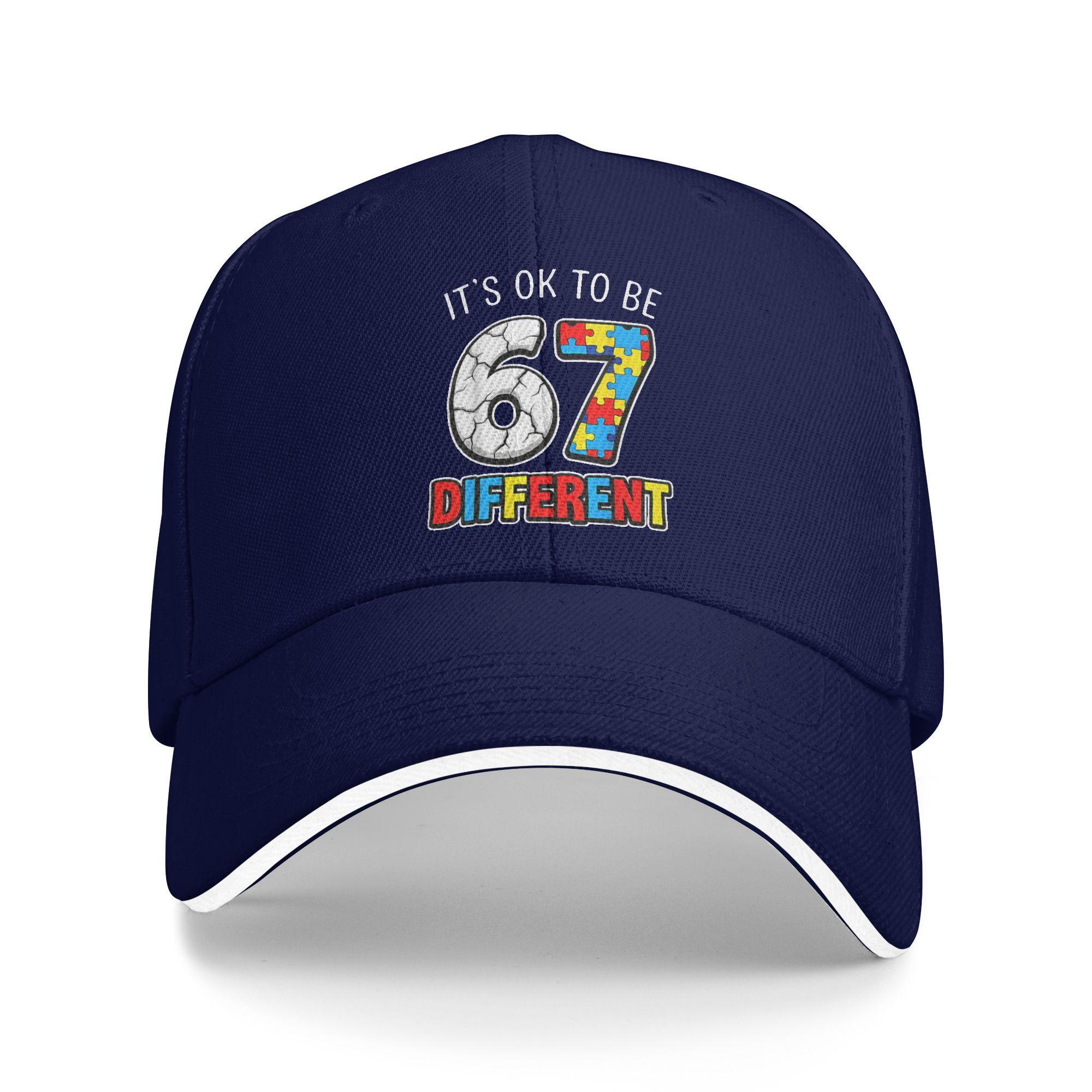 Six Seven Autism Awareness 67 Meme Casual Baseball Cap Tennis Skate Trucker Hat Summer Sun Visor Men Classic Baseball Caps As Picture темно-синього кольору
Six Seven Autism Awareness 67 Meme Casual Baseball Cap Tennis Skate Trucker Hat Summer Sun Visor Men Classic Baseball Caps As Picture темно-синього кольору