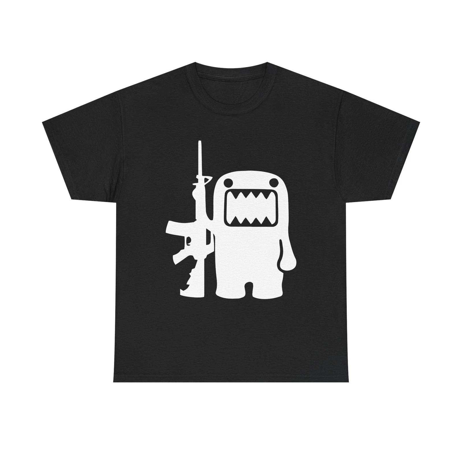 Винтажная футболка с графикой AK47 и Домо-куном L
Винтажная футболка с графикой AK47 и Домо-куном L