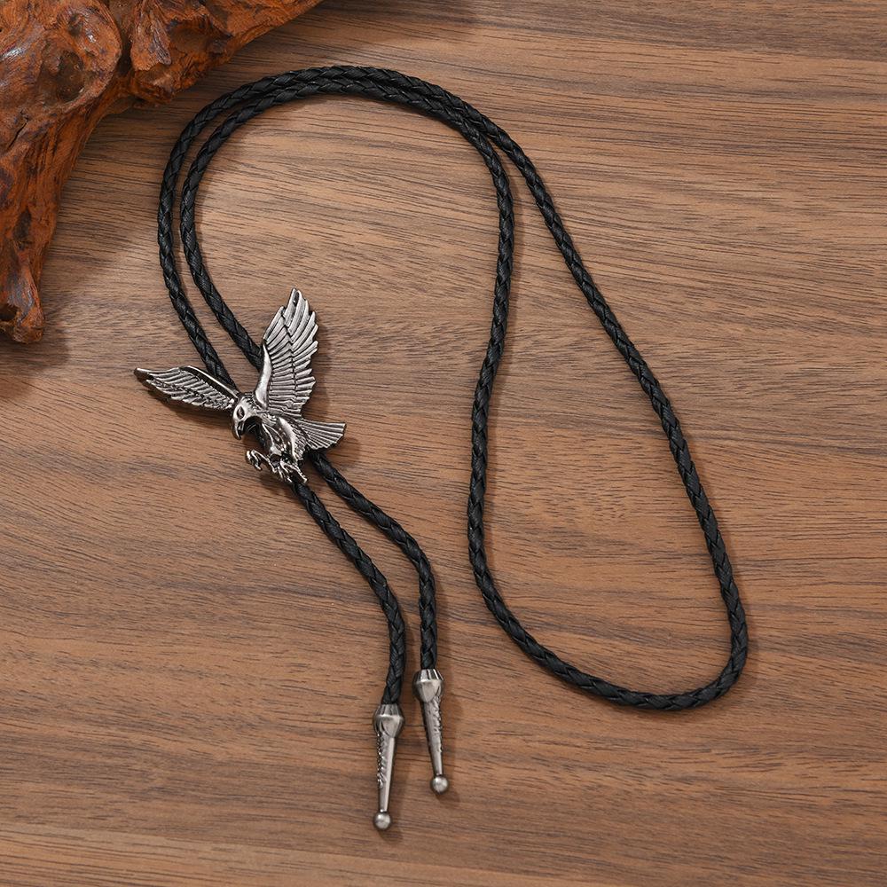 Xiyin Retro Condor Bolo Tie Necklace: Unisex Sweater and Shirt Collar Accessory
Xiyin Retro Condor Bolo Tie Necklace: Unisex Sweater and Shirt Collar Accessory