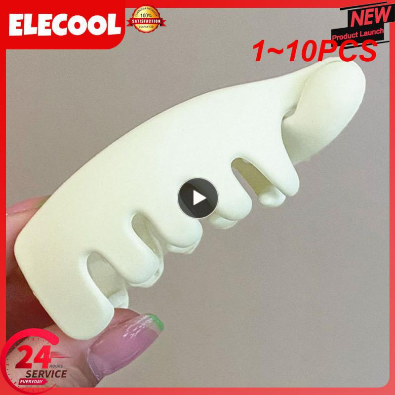 1~10PCS Frosted High Ponytail Clips Small Size Banana Clip Women Fashion Ponytail Barrette Hair Claw Hairpin Hair Styling
1~10PCS Frosted High Ponytail Clips Small Size Banana Clip Women Fashion Ponytail Barrette Hair Claw Hairpin Hair Styling