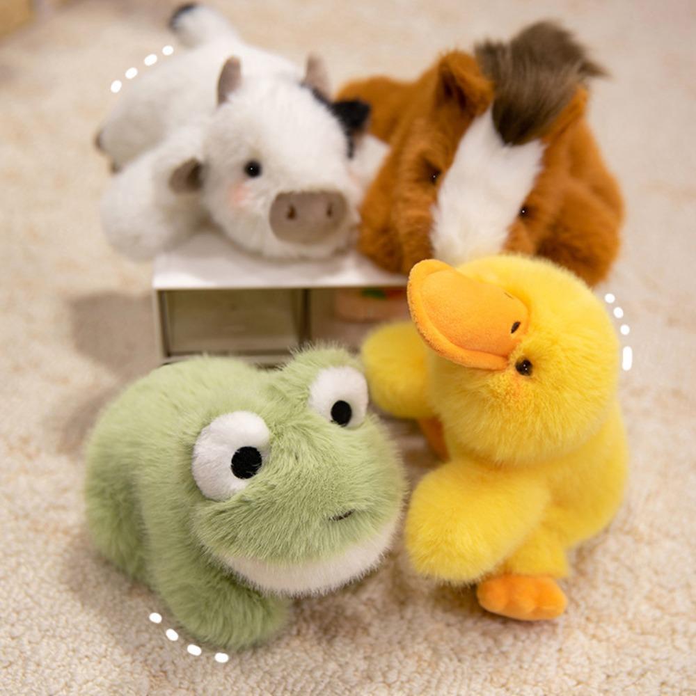 Cow Horse Plush Toy Soft Plushie Funny Animal Plush Doll Home Decor Little Duck Doll Kids Toy frog
Cow Horse Plush Toy Soft Plushie Funny Animal Plush Doll Home Decor Little Duck Doll Kids Toy frog