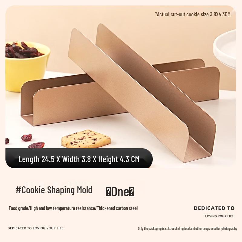 Non-stick U-shaped Cookie Molds (2-Pack)
Non-stick U-shaped Cookie Molds (2-Pack)