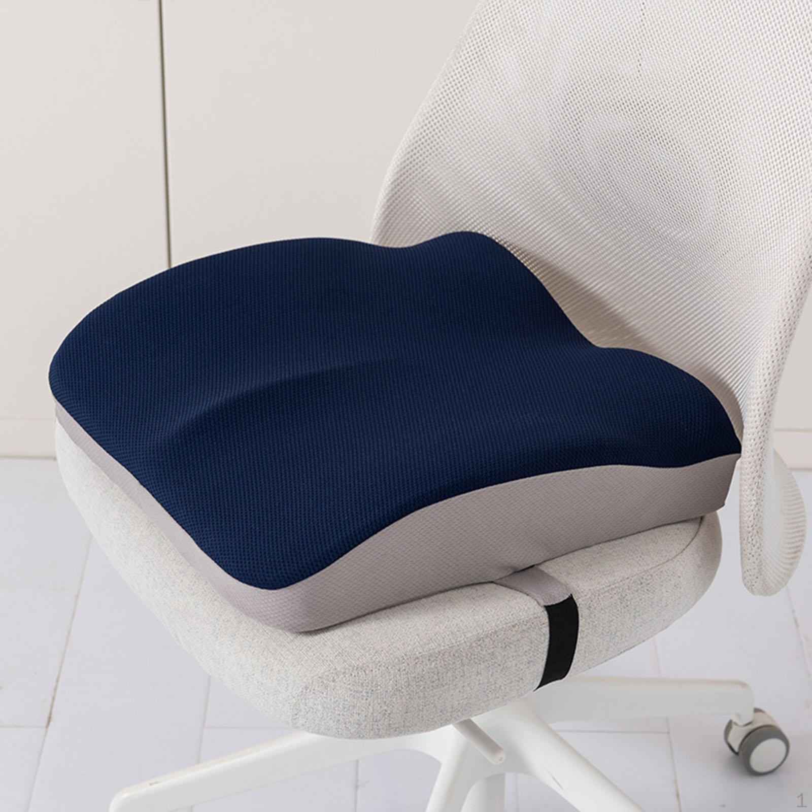 Подушка для сиденья с эффектом памяти, поддержка спины, моющаяся, многоцелевая, дышащая, подушка для сидения, офисное кресло Navy blue
Подушка для сиденья с эффектом памяти, поддержка спины, моющаяся, многоцелевая, дышащая, подушка для сидения, офисное кресло Navy blue