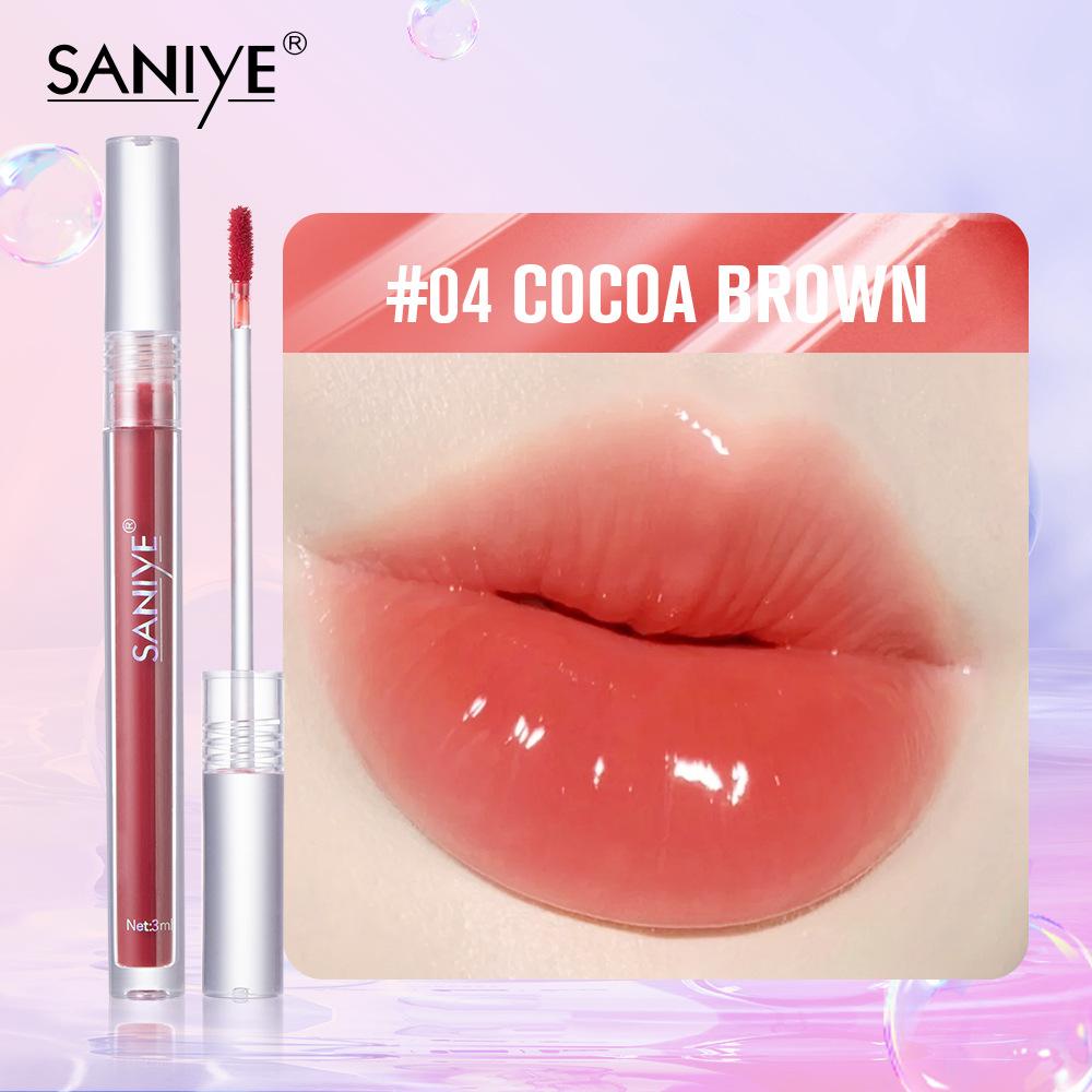 JYL SANIYE air mirror lip gloss glass lip does not fade and appears white with liquid lip dye L130604_3ML тілесний
JYL SANIYE air mirror lip gloss glass lip does not fade and appears white with liquid lip dye L130604_3ML тілесний
