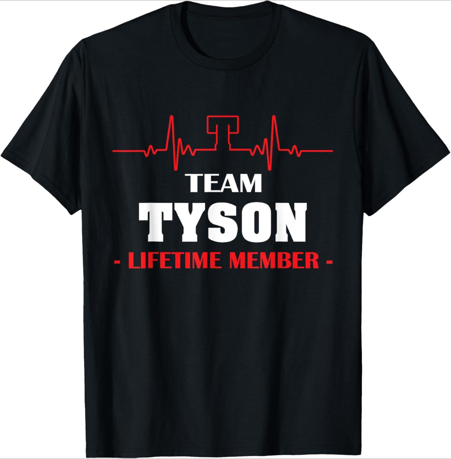 Team TYSON Lifetime Member Family Design-100% Cotton Summer O-neck Short Sleeve Casual Printed Men s T-shirt. 5XL різнокольоровий
Team TYSON Lifetime Member Family Design-100% Cotton Summer O-neck Short Sleeve Casual Printed Men s T-shirt. 5XL різнокольоровий