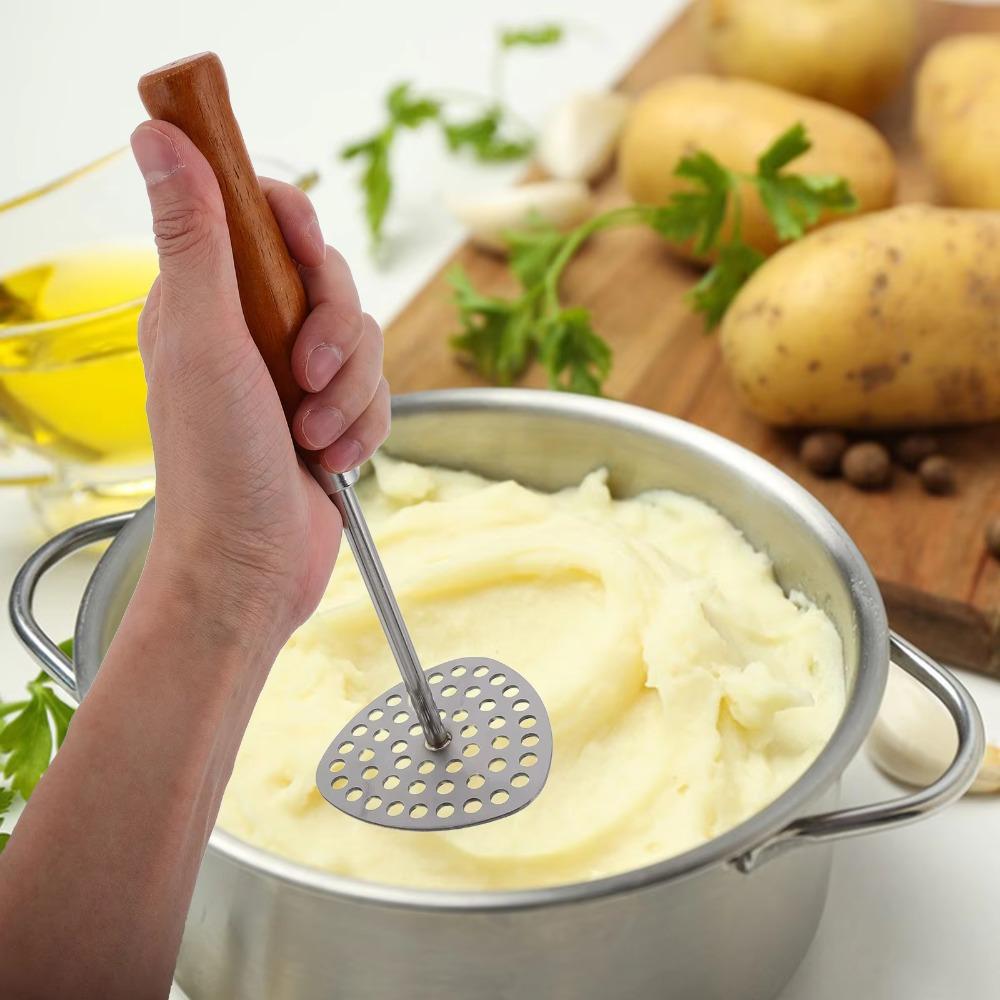 Stainless Steel Potato Masher Professional Fruits Crusher Heavy Duty Food Masher Home Style C
Stainless Steel Potato Masher Professional Fruits Crusher Heavy Duty Food Masher Home Style C