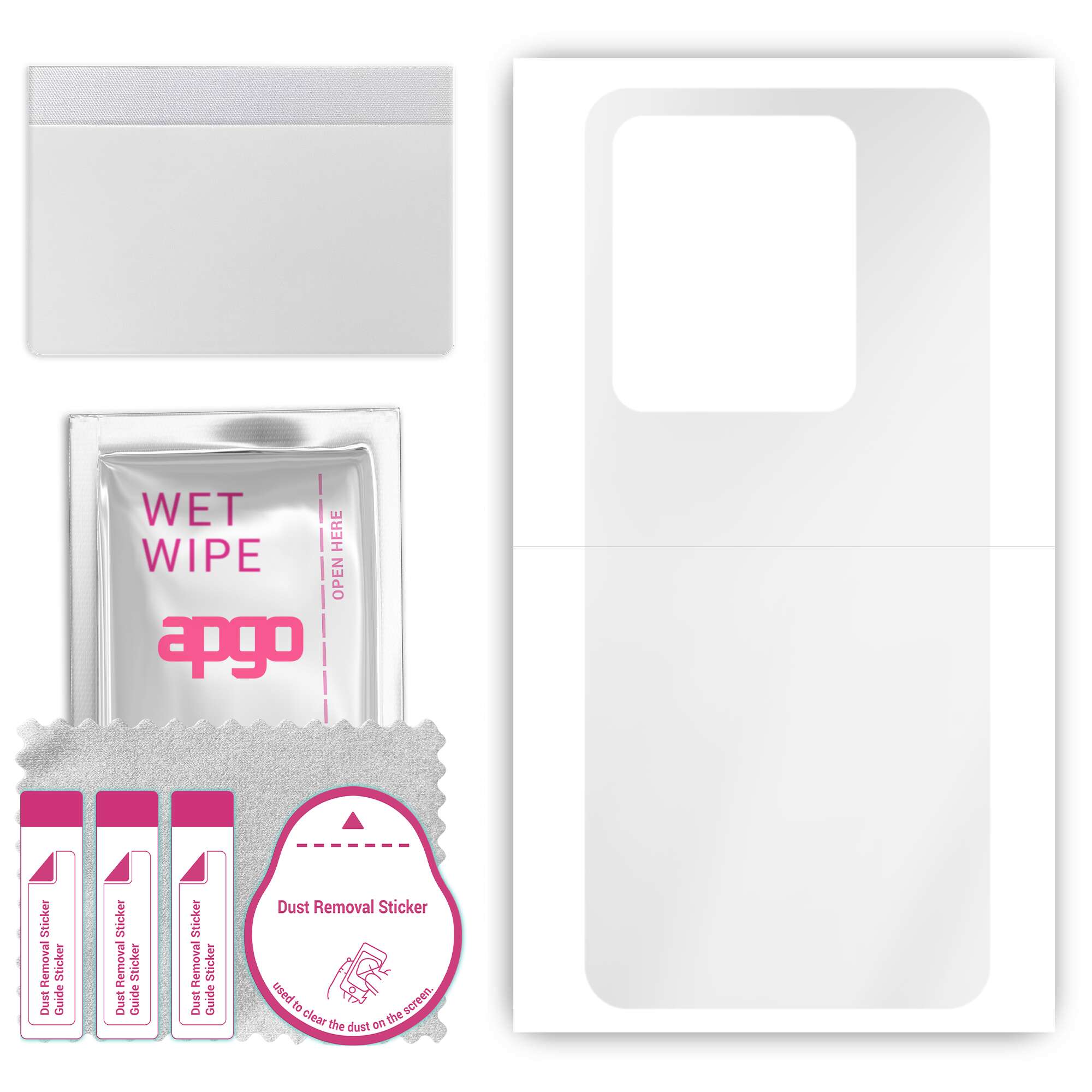 apgo Ultra Clear Protective Skin Sticker for the back compatible with Infinix Note 30 5G, Wrap Film, Hydrogel Film, Flexible, Soft TPU with positionin
apgo Ultra Clear Protective Skin Sticker for the back compatible with Infinix Note 30 5G, Wrap Film, Hydrogel Film, Flexible, Soft TPU with positionin