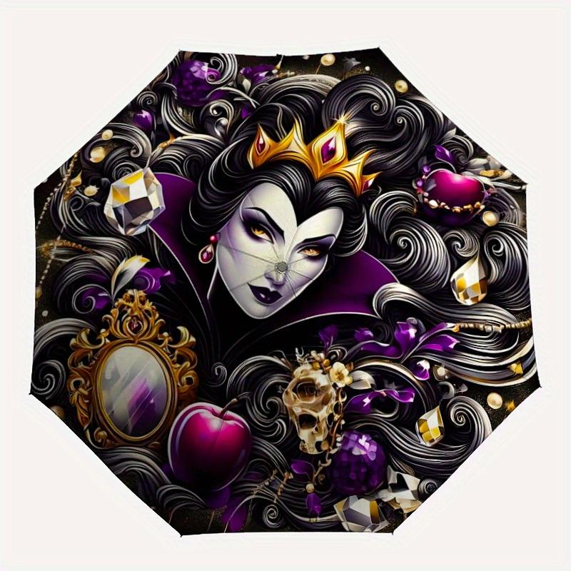 1pc Evil Queen Automatic Open/close, All-Season Portable Folding Umbrella, Perfect Gift for Friends , Sturdy Ribs yy250808027
1pc Evil Queen Automatic Open/close, All-Season Portable Folding Umbrella, Perfect Gift for Friends , Sturdy Ribs yy250808027