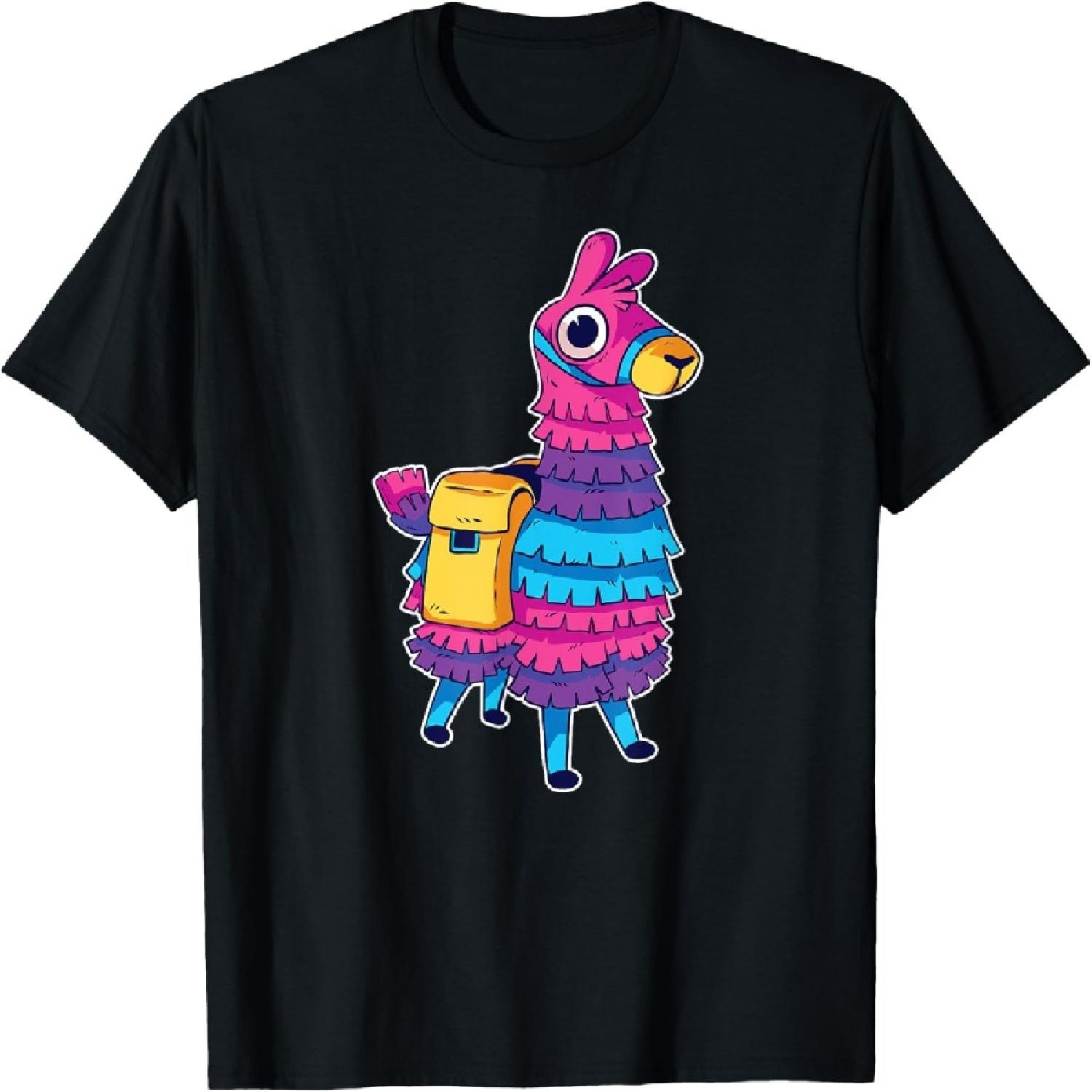 Funny Loot Llama Pinata With Yellow Saddlebag T-Shirt XXXXXL чорний
Funny Loot Llama Pinata With Yellow Saddlebag T-Shirt XXXXXL чорний