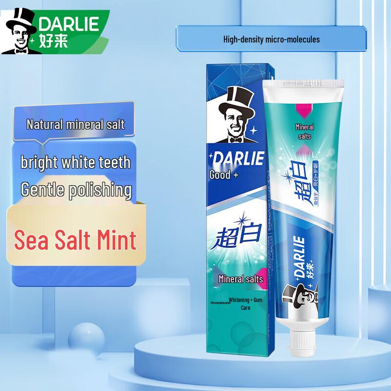 Darlie Whitening Salt Mineral Toothpaste
Darlie Whitening Salt Mineral Toothpaste
