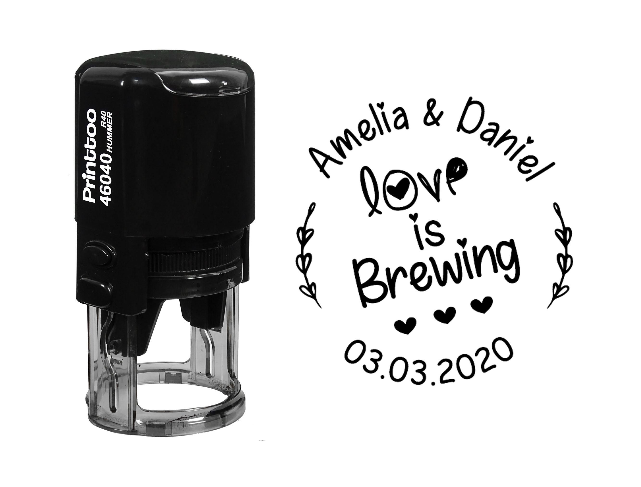 Printtoo PersonalizedA Black Self Inking Wedding Favor Custom Stamper Love Is Brewing Round Heavy Duty Stamp-40 40 mm Diameter чёрный
Printtoo PersonalizedA Black Self Inking Wedding Favor Custom Stamper Love Is Brewing Round Heavy Duty Stamp-40 40 mm Diameter чёрный