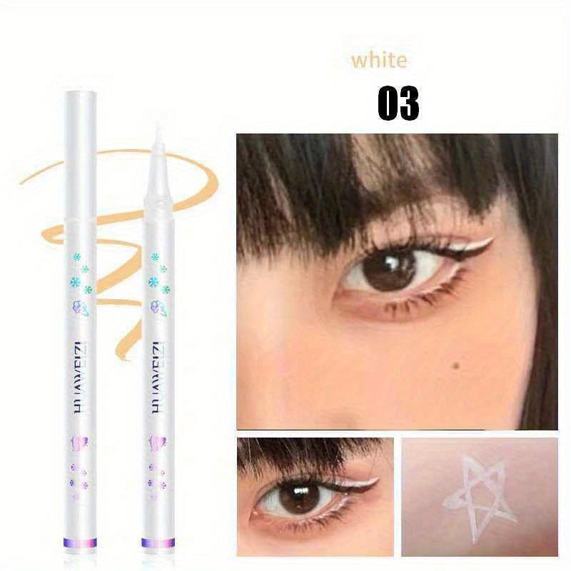 Matte Colored Eyeliner Liquid Pencil Blue Purple Party Eye Makeup Tools Waterproof Lasting Quick-drying No Blooming Eye Liner
Matte Colored Eyeliner Liquid Pencil Blue Purple Party Eye Makeup Tools Waterproof Lasting Quick-drying No Blooming Eye Liner