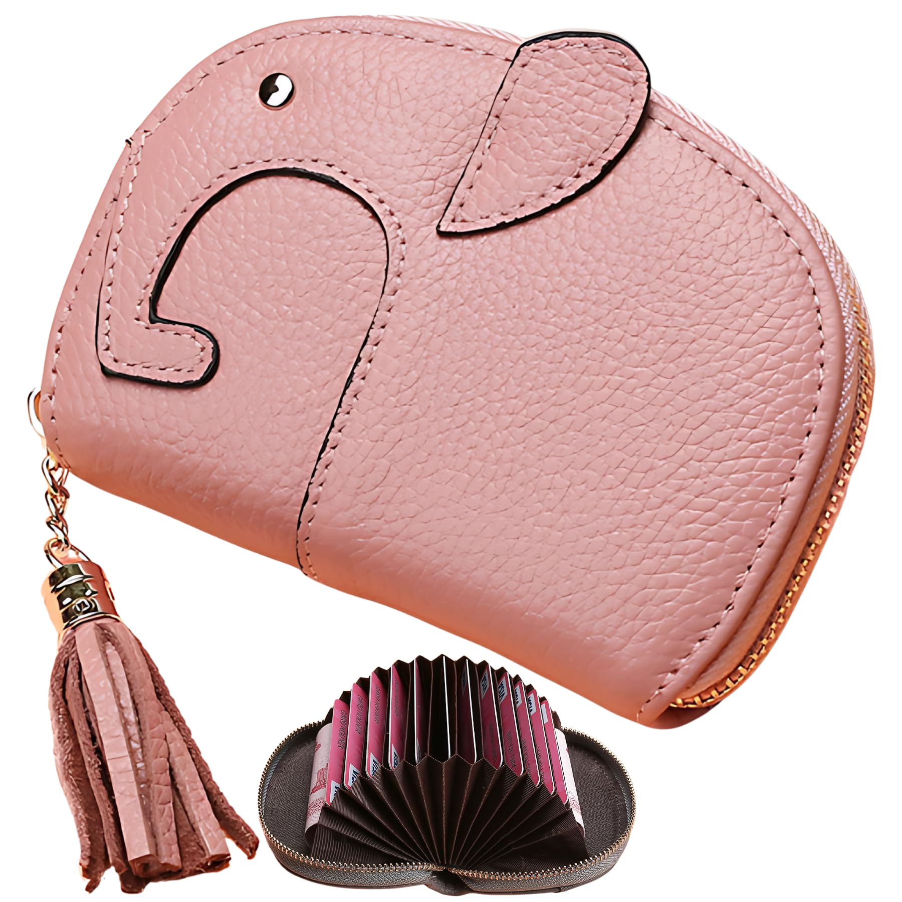 Mellbo Card Case, Card Holder, Coin Purse, Wallet, Accordion-Style, 180° Full Opening, Large Capacity, Holds 20 Cards, Compact, Palm-Sized, Made of
Mellbo Card Case, Card Holder, Coin Purse, Wallet, Accordion-Style, 180° Full Opening, Large Capacity, Holds 20 Cards, Compact, Palm-Sized, Made of