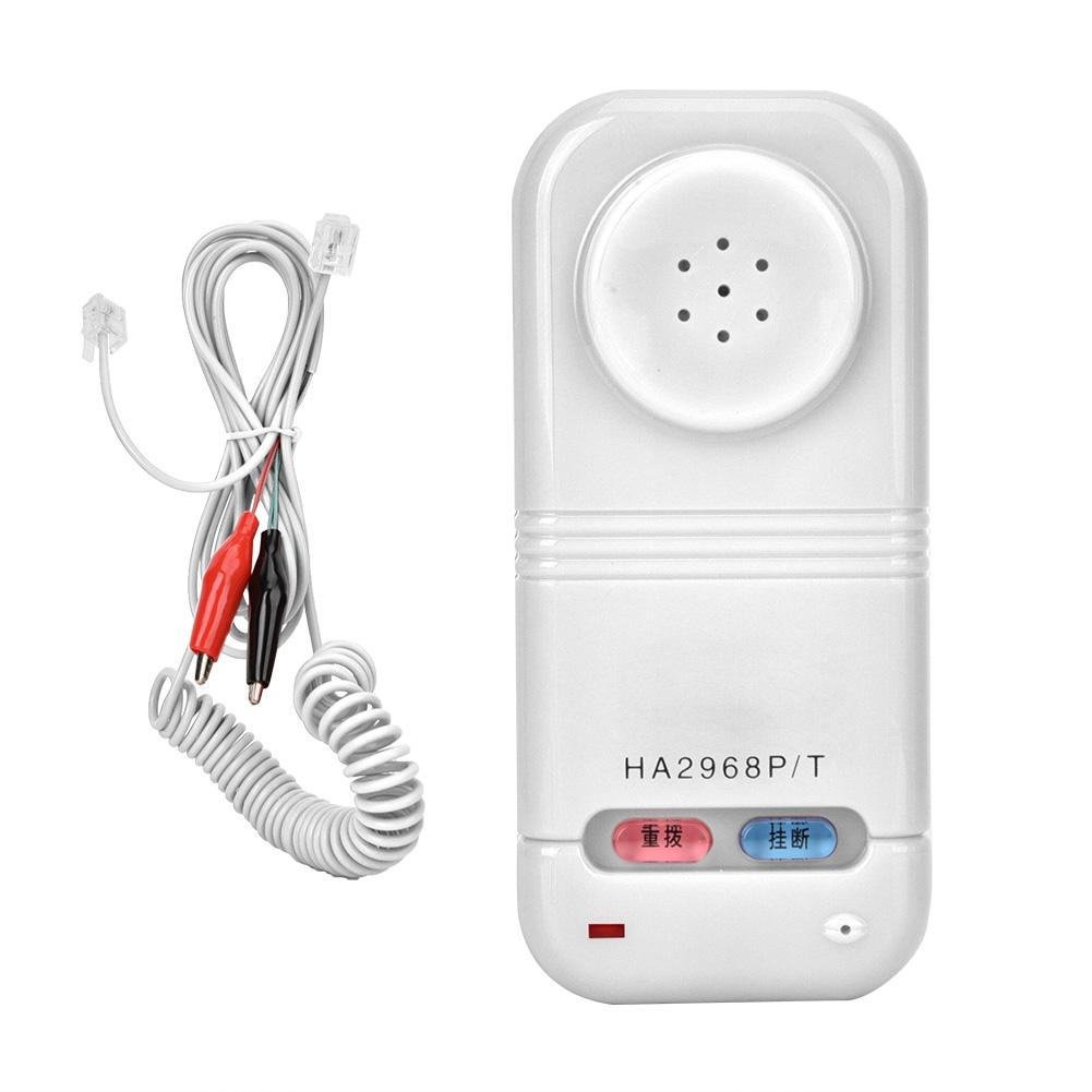 Phone Line Cable Tester Fiber Optical Tool DTMF Caller ID Auto Detection Search Machine(White) білий
Phone Line Cable Tester Fiber Optical Tool DTMF Caller ID Auto Detection Search Machine(White) білий