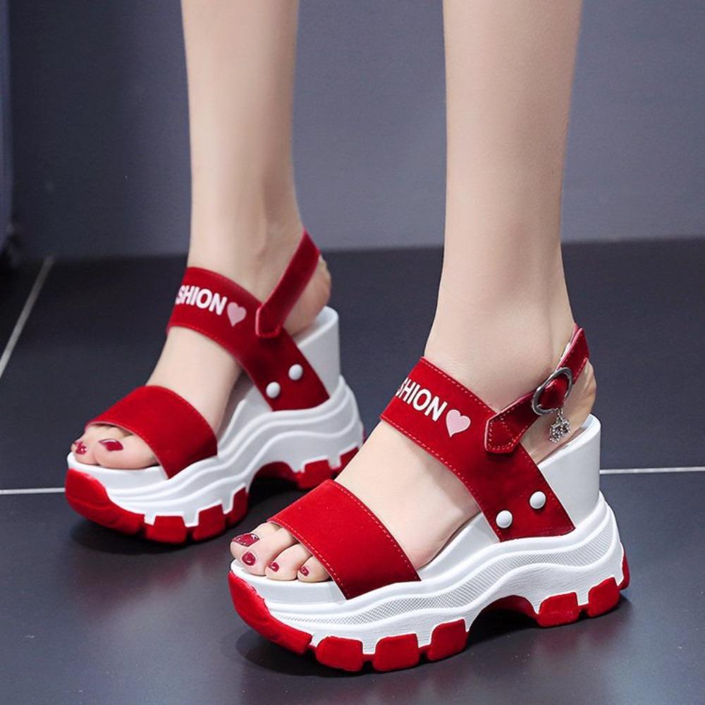 Sandals Women s Summer New Internet Celebrity Muffin Thick-soled Inner Heightening Open-toe High Heels 43 рожевий
Sandals Women s Summer New Internet Celebrity Muffin Thick-soled Inner Heightening Open-toe High Heels 43 рожевий