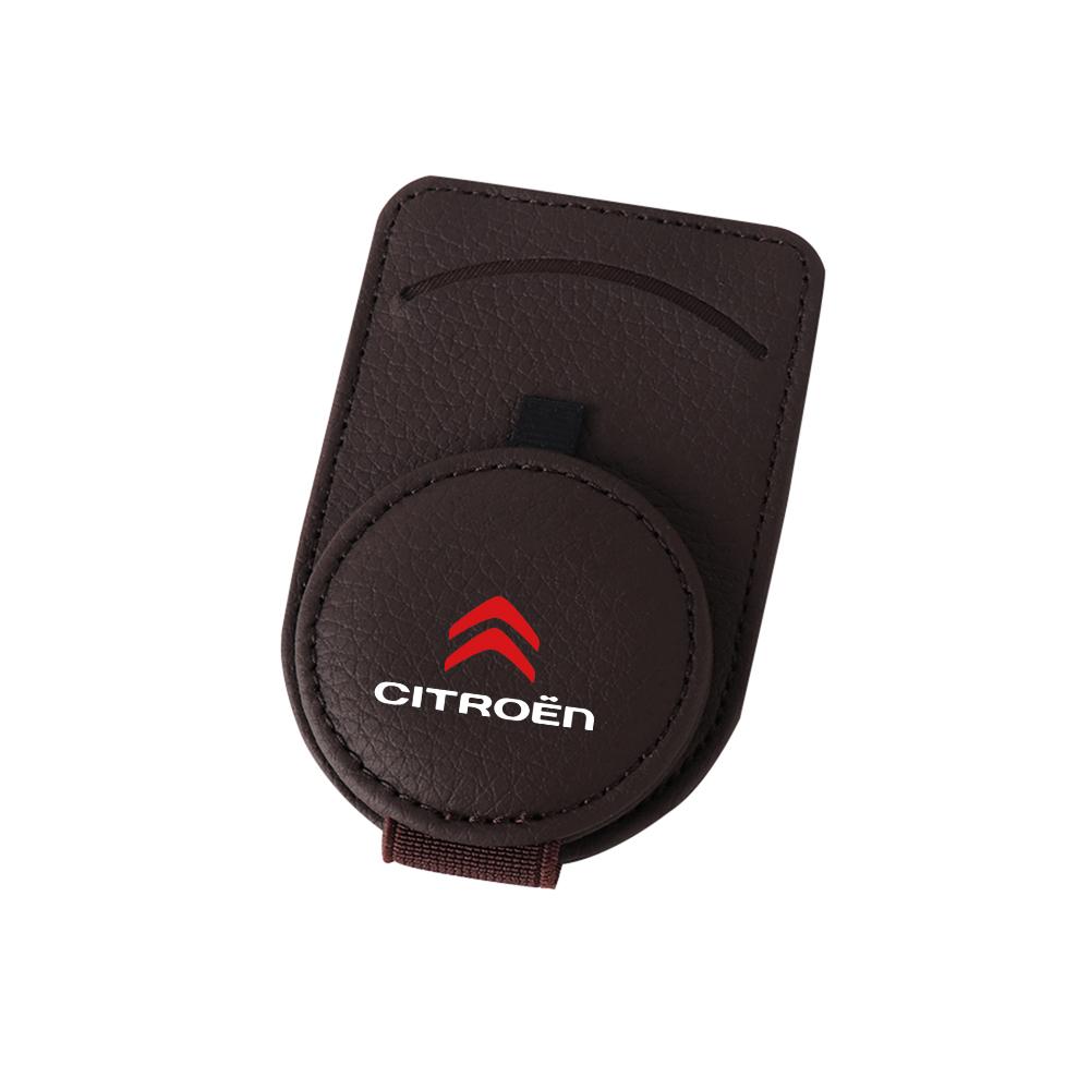 PU Leather Car Sun Visor Glasses Frame Sunglasses Clip Car Accessories For Citroen C1 C2 C3 C4 Grand Picasso C4L C5 C6 C8 Xsara For Citroen коричневий
PU Leather Car Sun Visor Glasses Frame Sunglasses Clip Car Accessories For Citroen C1 C2 C3 C4 Grand Picasso C4L C5 C6 C8 Xsara For Citroen коричневий