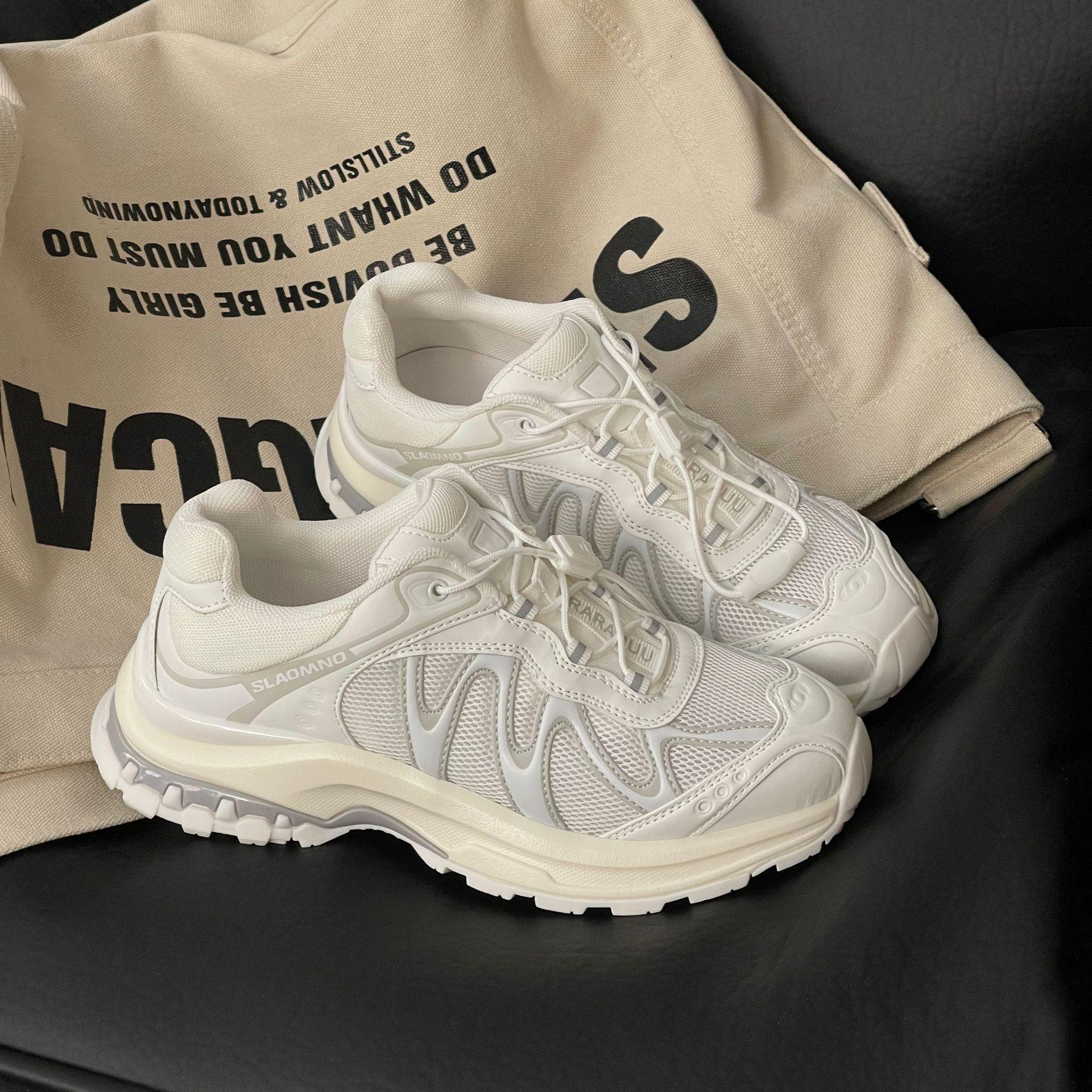 New drawstring breathable outdoor lightweight non-slip casual shoes mountaineering dad shoes sports shoes show small feet 35 білий
New drawstring breathable outdoor lightweight non-slip casual shoes mountaineering dad shoes sports shoes show small feet 35 білий