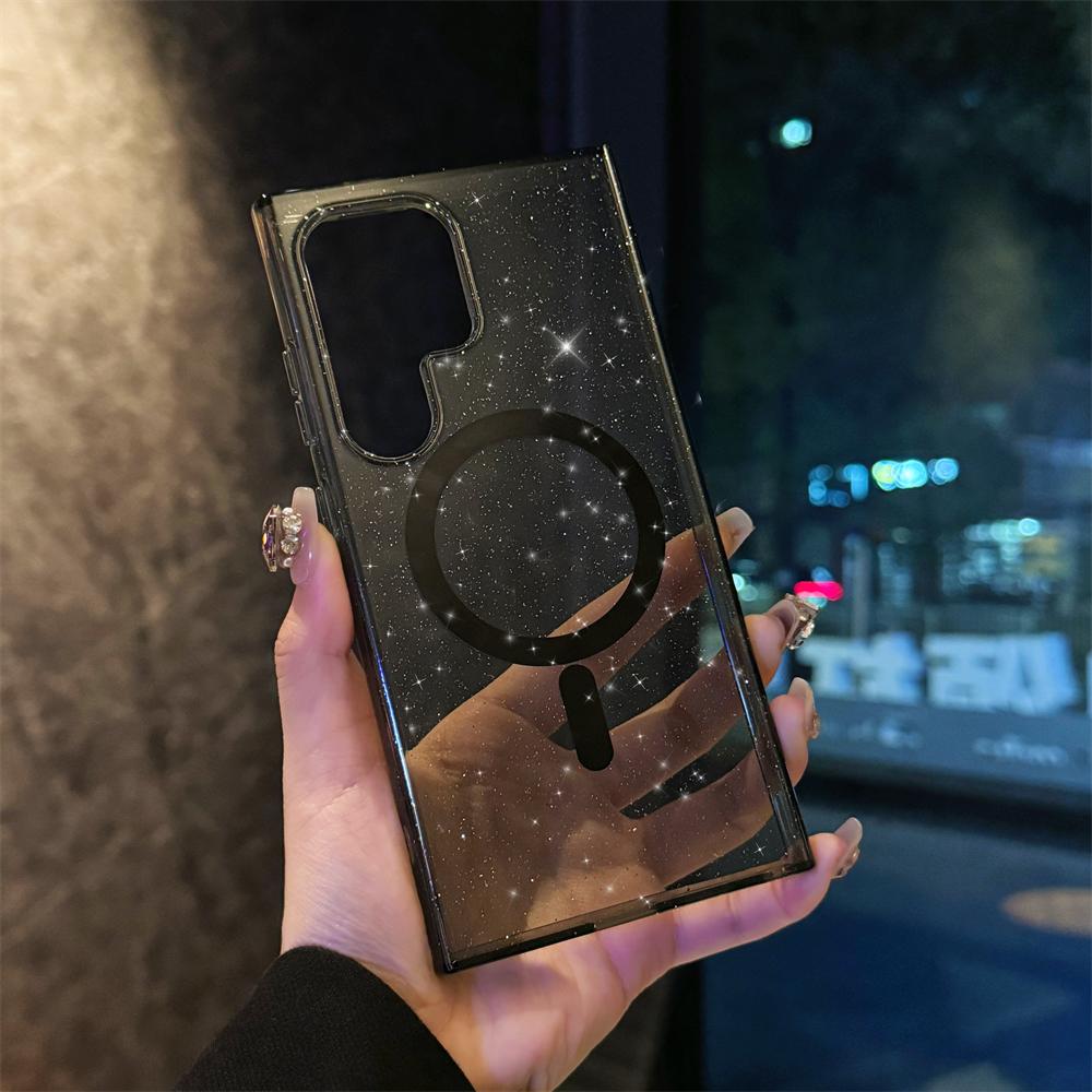 S25 S26 Ultra Cases Men Women Glitter for Magsafe Phone Case for Samsung Galaxy S24 Plus S23 FE Ultra Transparent Acrylic Cover S23 Ultra
S25 S26 Ultra Cases Men Women Glitter for Magsafe Phone Case for Samsung Galaxy S24 Plus S23 FE Ultra Transparent Acrylic Cover S23 Ultra