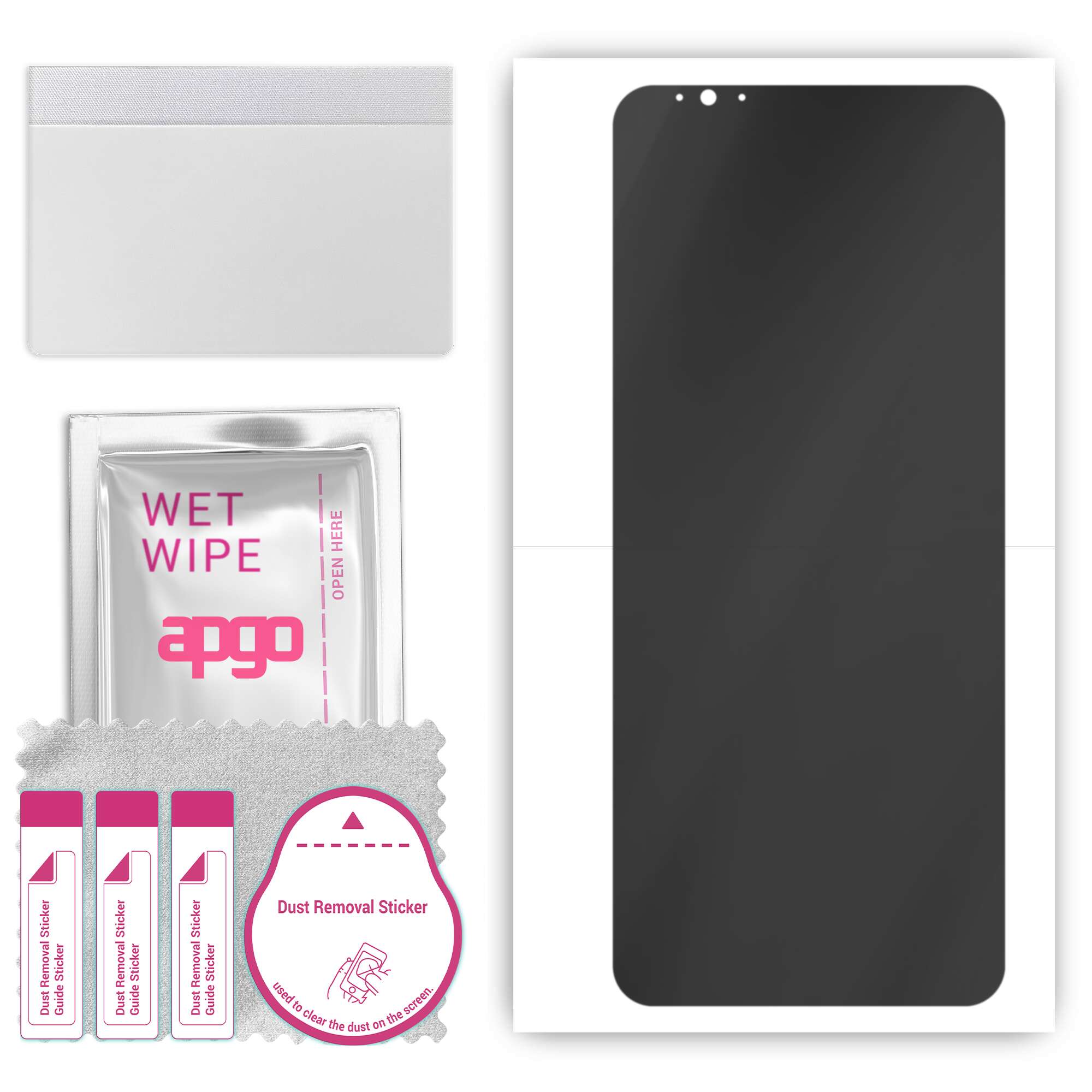 apgo Hydrogel Privacy Matte Screen Protector for ZTE nubia Red Magic 3, Anti Spy, Hydrogel Film, Flexible, Soft TPU with positioning layer easy instal
apgo Hydrogel Privacy Matte Screen Protector for ZTE nubia Red Magic 3, Anti Spy, Hydrogel Film, Flexible, Soft TPU with positioning layer easy instal
