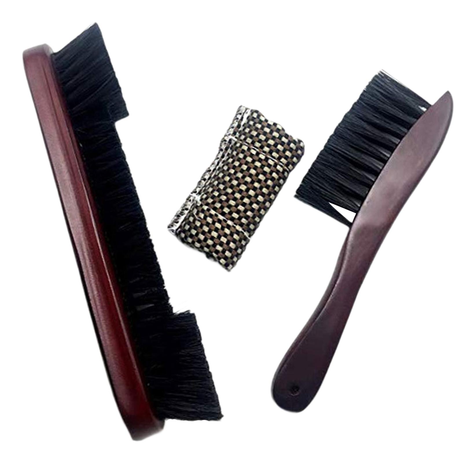 Набор щеток для чистки бильярдного стола Салфетка для чистки киев Полировальные салфетки Салфетки для чистки Очиститель для бильярдного стола с ручкой из цельного дерева красный