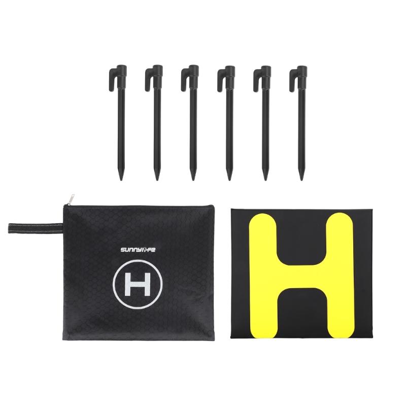 80cm Waterproof Landing Pad Foldable Parking Apron with Ground Nails for Mavic3 / 3/Air 2 2S/PhantomSeries
80cm Waterproof Landing Pad Foldable Parking Apron with Ground Nails for Mavic3 / 3/Air 2 2S/PhantomSeries