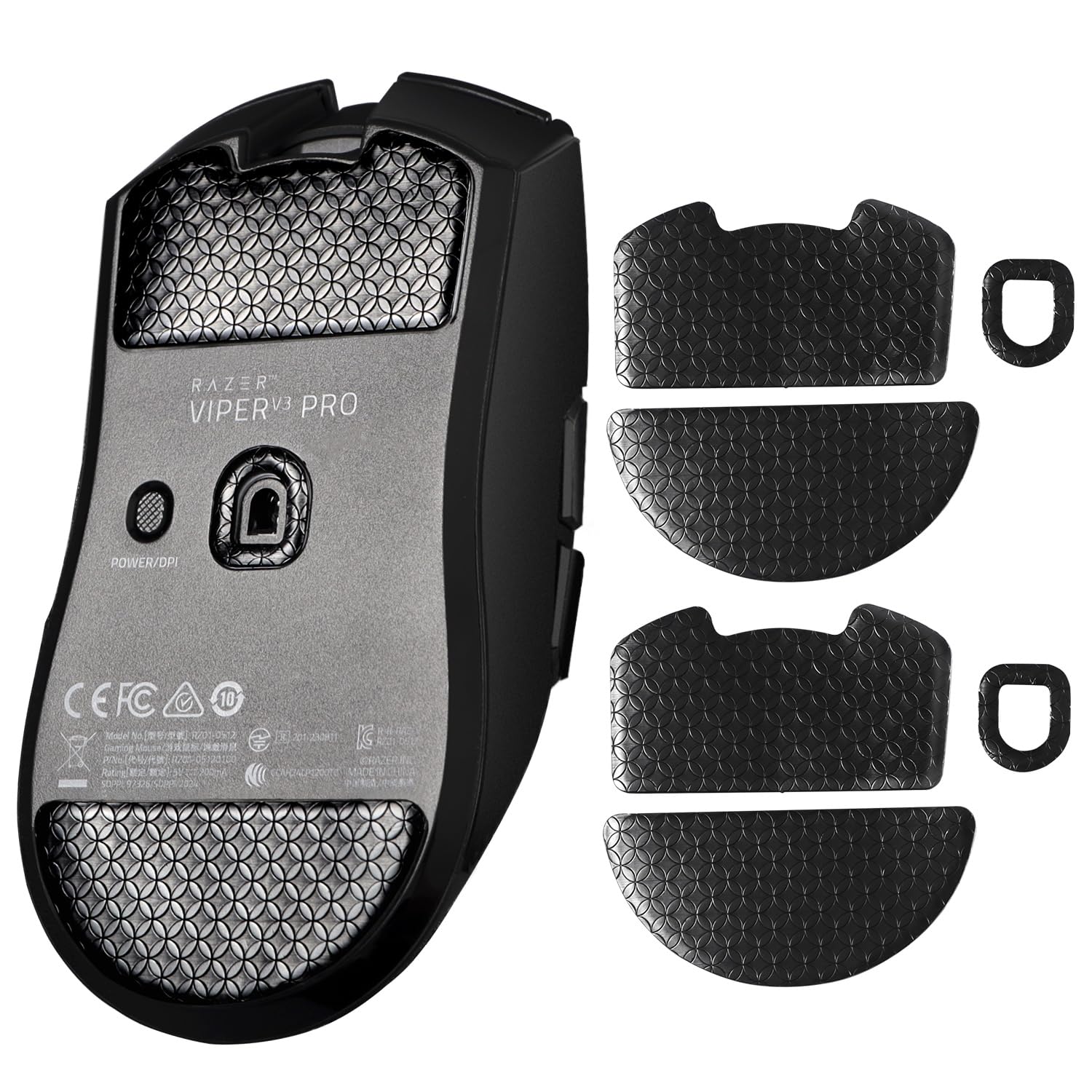 IMMOENUC - Set of 2 Mouse Feet for Razer Viper V3 Pro, Highly Durable, Low Friction, Specially Textured Design, Thin, Replacement Mouse Feet for
IMMOENUC - Set of 2 Mouse Feet for Razer Viper V3 Pro, Highly Durable, Low Friction, Specially Textured Design, Thin, Replacement Mouse Feet for