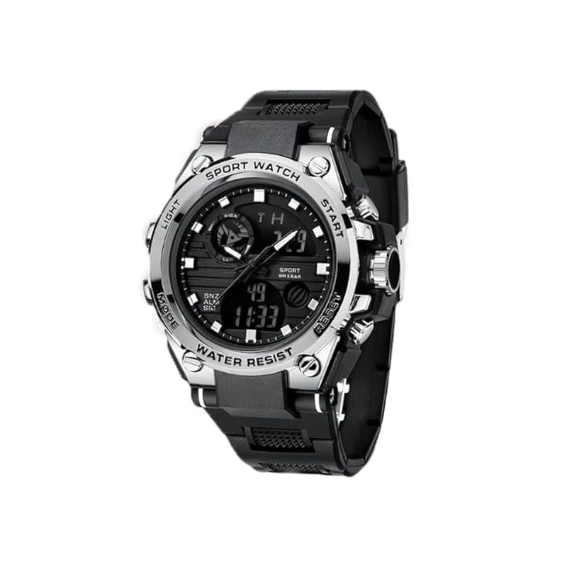 analog watch men s digital digital watch simple Fashionable university student date calendar dial Easy to see alarm Large date day of week sporty
analog watch men s digital digital watch simple Fashionable university student date calendar dial Easy to see alarm Large date day of week sporty