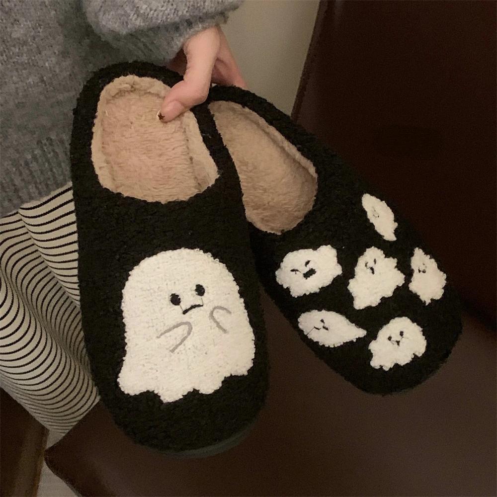 Cozy Halloween Ghost Plush Slippers with Anti Slip Soft Furry Closed Toe Design for Indoor and Outdoor Comfort 40-41 чорний
Cozy Halloween Ghost Plush Slippers with Anti Slip Soft Furry Closed Toe Design for Indoor and Outdoor Comfort 40-41 чорний