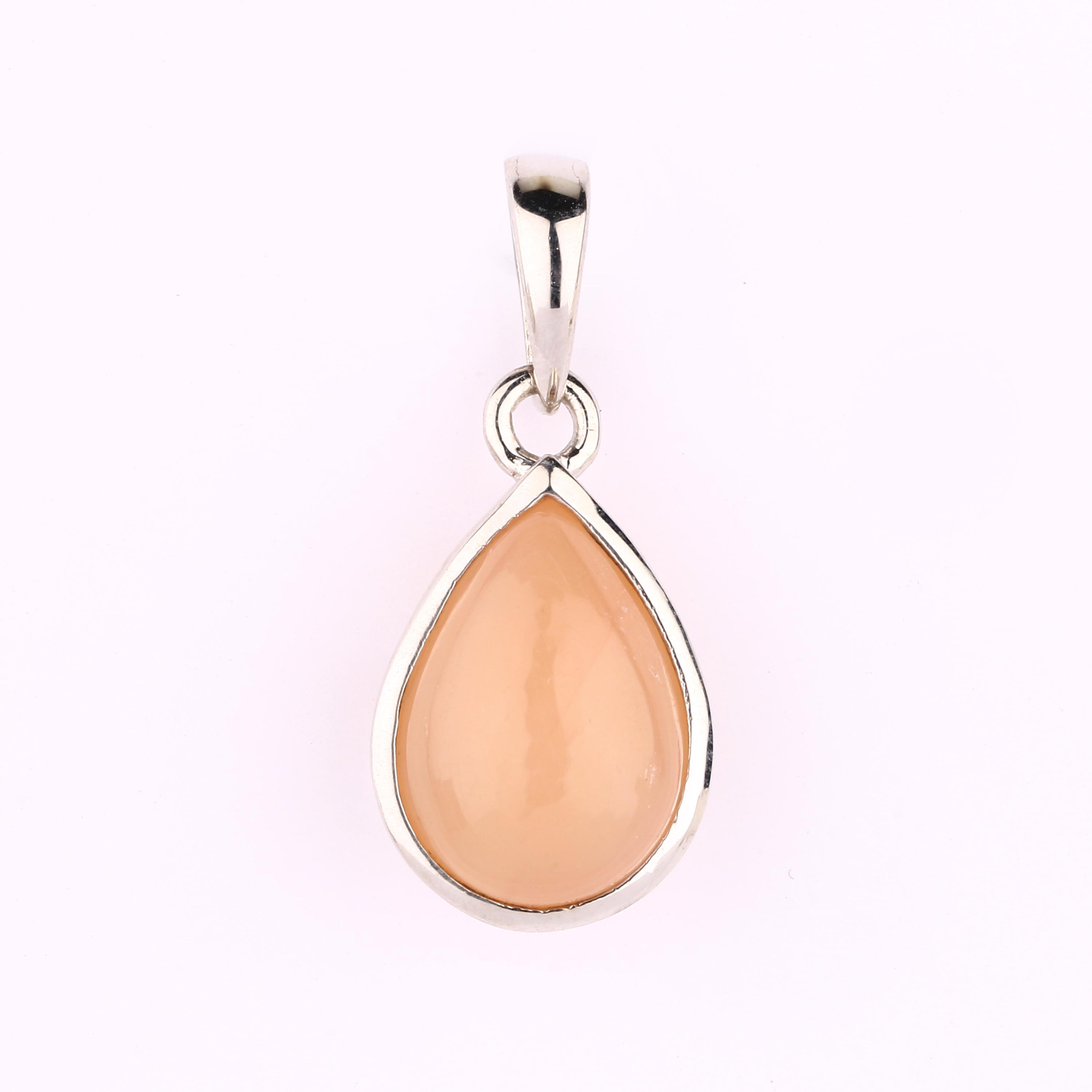 Peach Moonstone Pendant 925 Sterling Silver Rhodium Jewelry Gift for Her помаранчевий
Peach Moonstone Pendant 925 Sterling Silver Rhodium Jewelry Gift for Her помаранчевий