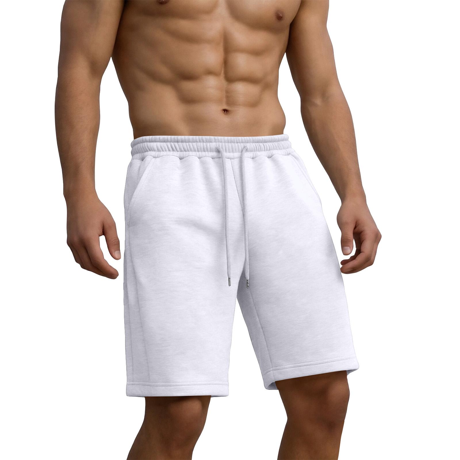 Mens Casual Drawstring Waist Shorts with Elastic Relaxed Fit Knee Length Sweat Shorts for Everyday Wear M белый
Mens Casual Drawstring Waist Shorts with Elastic Relaxed Fit Knee Length Sweat Shorts for Everyday Wear M белый