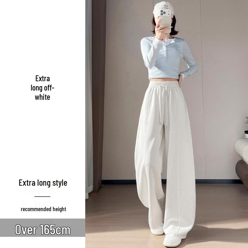 2026 Spring/Summer Rhinestone Star High Waist Wide Leg Casual Pants for Women 2XL
2026 Spring/Summer Rhinestone Star High Waist Wide Leg Casual Pants for Women 2XL