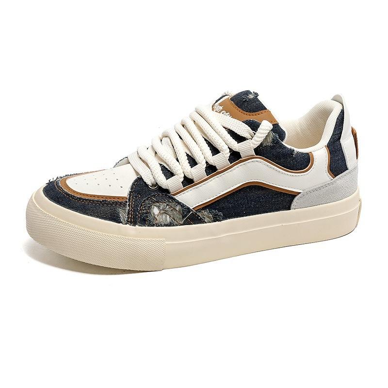 Autumn new men s shoes denim board shoes men s shoe design niche breathable canvas shoes little white shoes men s shoes 1522 44 темно-синього кольору
Autumn new men s shoes denim board shoes men s shoe design niche breathable canvas shoes little white shoes men s shoes 1522 44 темно-синього кольору