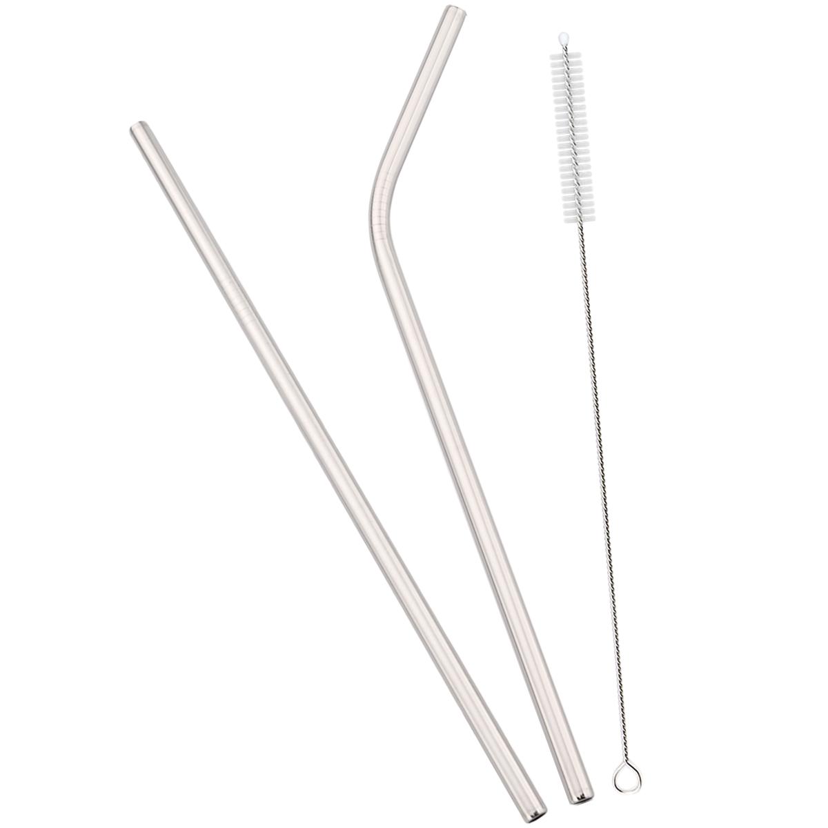 2pcs Stainless Steel Straight Bend Straw Set Fruit Juice Milkshake Cocktail Straw Pearl Milk Tea Drinking Straw Bar Accessories серебряный
2pcs Stainless Steel Straight Bend Straw Set Fruit Juice Milkshake Cocktail Straw Pearl Milk Tea Drinking Straw Bar Accessories серебряный