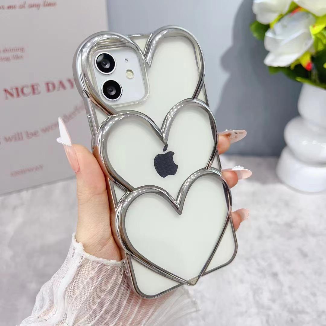 3D Чехол с блестками в форме сердца подходит для чехла для телефона Apple 16pro с 15 сложенными сердцами и 12 полными защитными чехлами в стиле InS Apple 12/12Pro Universal
3D Чехол с блестками в форме сердца подходит для чехла для телефона Apple 16pro с 15 сложенными сердцами и 12 полными защитными чехлами в стиле InS Apple 12/12Pro Universal