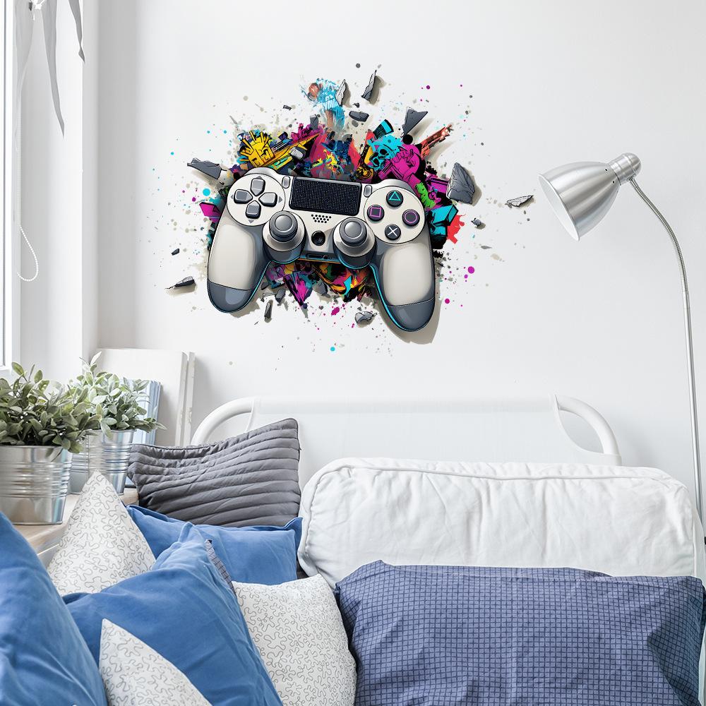 Creative Game Handle Bedroom Living Room Porch Home Beautification Decorative Wall Sticker 30*39cm /fun-f697
Creative Game Handle Bedroom Living Room Porch Home Beautification Decorative Wall Sticker 30*39cm /fun-f697