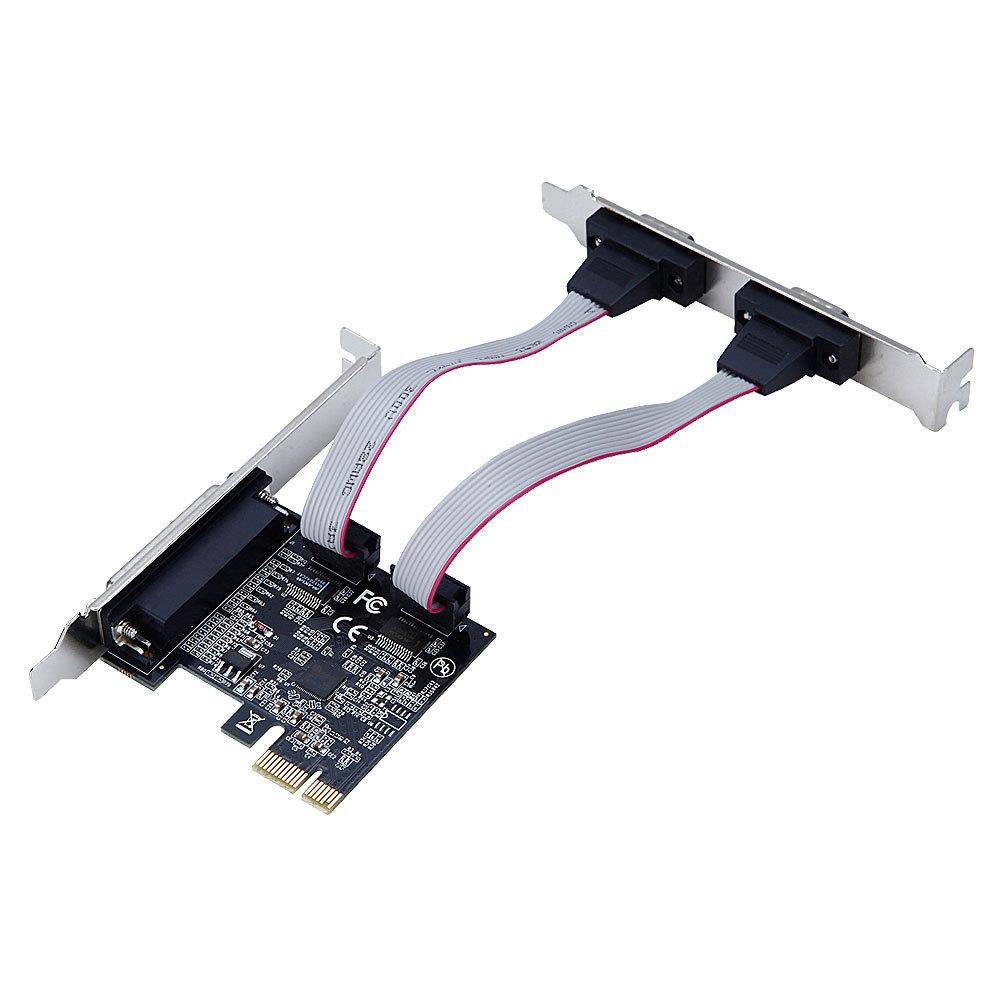 TXB076 ASIX/AX99100 Chip Pcie 1 Parallel to 2 Serial COM Port RS232 to 9-pin Expansion Card As Shown A
TXB076 ASIX/AX99100 Chip Pcie 1 Parallel to 2 Serial COM Port RS232 to 9-pin Expansion Card As Shown A
