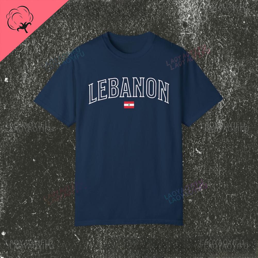 Lebanon Flag Printed T-shirt Tops Unisex Breathable Camisetas High Quality Cotton Comfortable Personality Short-sleeve 4XL
Lebanon Flag Printed T-shirt Tops Unisex Breathable Camisetas High Quality Cotton Comfortable Personality Short-sleeve 4XL