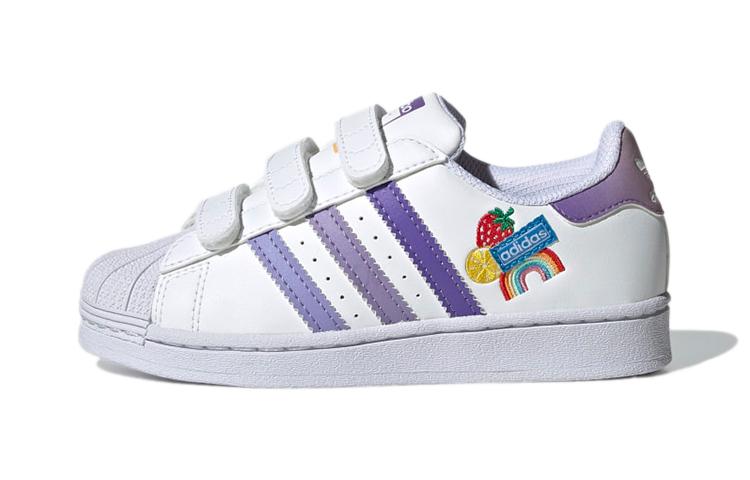Adidas Originals SUPERSTAR CF Низкие Детские Скейтбордические Кроссовки Белый Фиолетовый Дети Возраст 3 7 Лет GY3314 33.5
Adidas Originals SUPERSTAR CF Низкие Детские Скейтбордические Кроссовки Белый Фиолетовый Дети Возраст 3 7 Лет GY3314 33.5