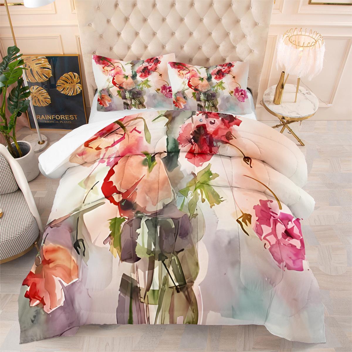 Floral Graffiti Hippie Bedding Set - 3 Piece Comforter Cover Set 140*200cm
Floral Graffiti Hippie Bedding Set - 3 Piece Comforter Cover Set 140*200cm