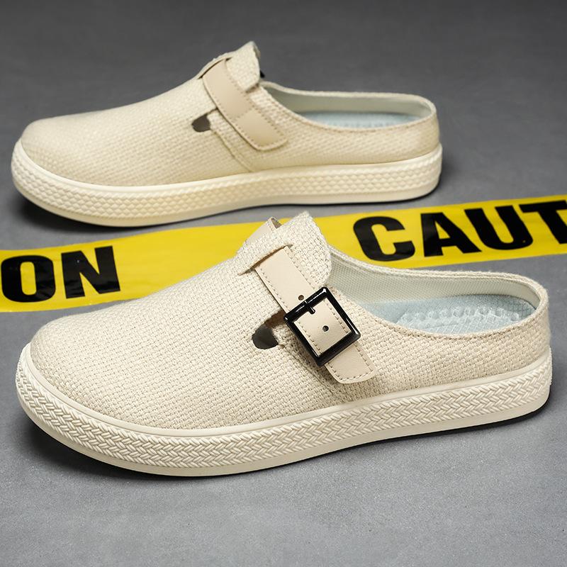 Men s shoes bag head slippers summer new hollow breathable half slippers fly-woven soft-soled casual shoes simple men s single shoes 44
Men s shoes bag head slippers summer new hollow breathable half slippers fly-woven soft-soled casual shoes simple men s single shoes 44