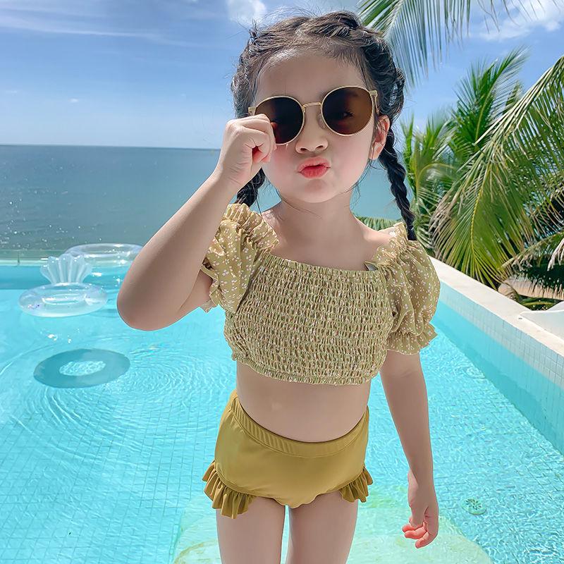 Princess Quick-Dry Two-Piece Swimsuit for Girls, Sizes 6-12, Fashionable INS Style Size 120 (Height ~110cm)
Princess Quick-Dry Two-Piece Swimsuit for Girls, Sizes 6-12, Fashionable INS Style Size 120 (Height ~110cm)