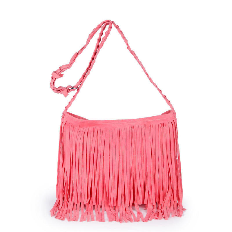 Frosted Nostalgic Tassel Women s Shoulder Bag Fashiable Trend Leather Velvet Retro Crossbody Bag For Women New Model Handbag 34cmX29cmX11cm рожевий
Frosted Nostalgic Tassel Women s Shoulder Bag Fashiable Trend Leather Velvet Retro Crossbody Bag For Women New Model Handbag 34cmX29cmX11cm рожевий