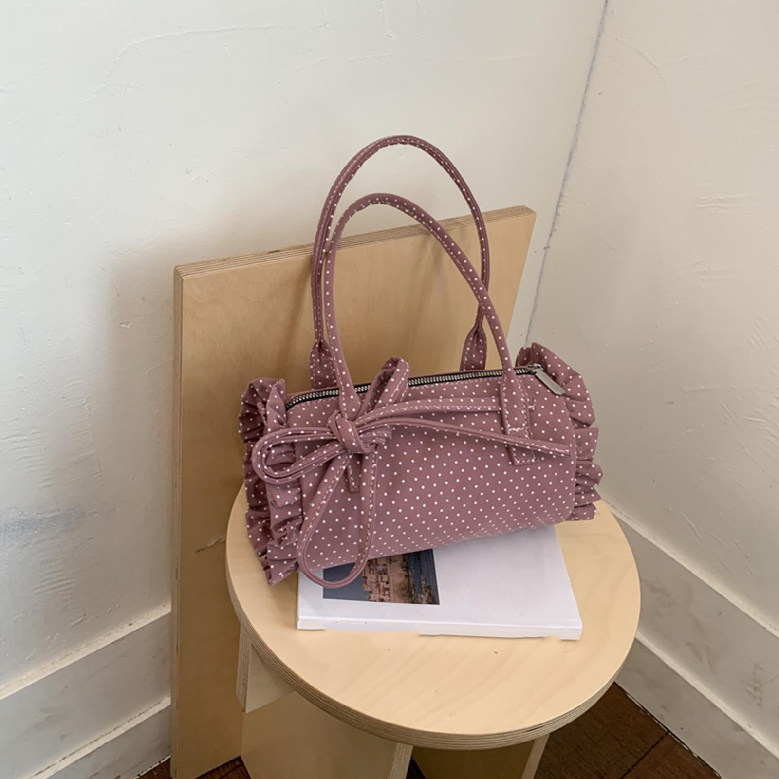 Women Nylon Dot Pattern Shoulder Bag Inner Pocket Crossbody Bag Lightweight & Portable for Everyday Casual Versatile Accessories рожевий
Women Nylon Dot Pattern Shoulder Bag Inner Pocket Crossbody Bag Lightweight & Portable for Everyday Casual Versatile Accessories рожевий