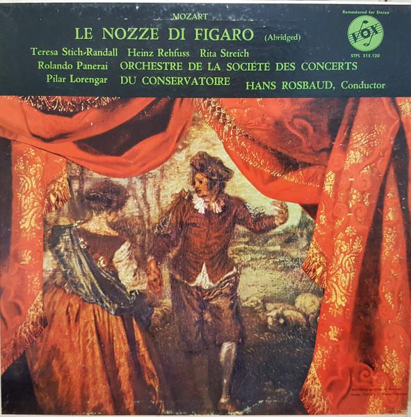 LP Record WOLFGANG AMADEUS MOZART CHOEURS D Le Nozze Di Figaro K.492 Abridged STPL515120 VOX US Classical Used
LP Record WOLFGANG AMADEUS MOZART CHOEURS D Le Nozze Di Figaro K.492 Abridged STPL515120 VOX US Classical Used