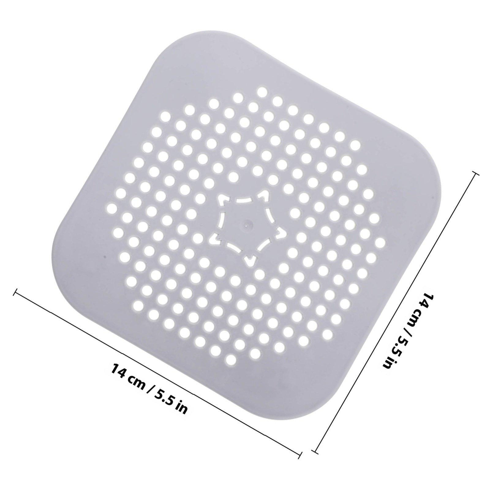 4Pcs Shower Drain Hair Catcher Silicone Floor Sink Strainer Bathroom Floor Drain Cover Kitchen Filter Sewer Draining Cover сірий
4Pcs Shower Drain Hair Catcher Silicone Floor Sink Strainer Bathroom Floor Drain Cover Kitchen Filter Sewer Draining Cover сірий