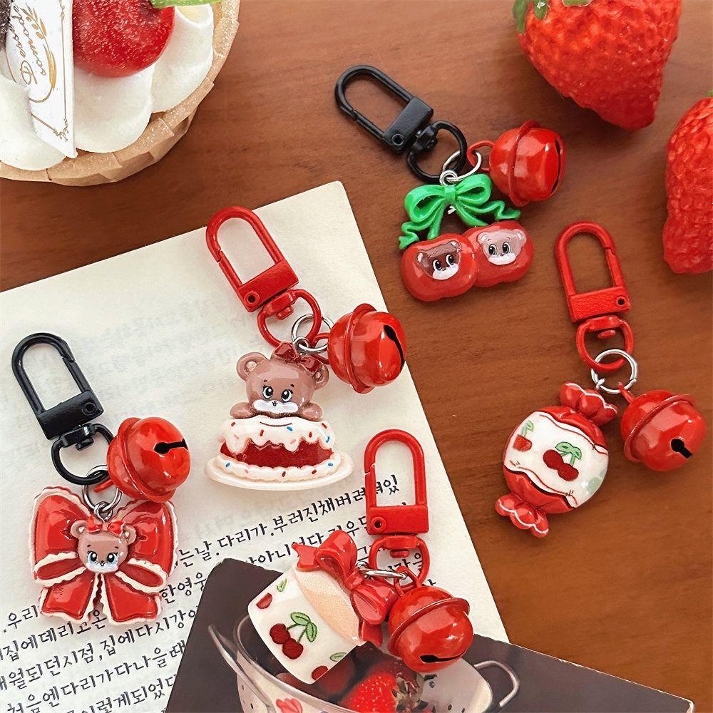 Bell Pendant Little Bear Keychain Delicate Bag Pendant Lovely Cartoon Key Chains Couple style 1
Bell Pendant Little Bear Keychain Delicate Bag Pendant Lovely Cartoon Key Chains Couple style 1