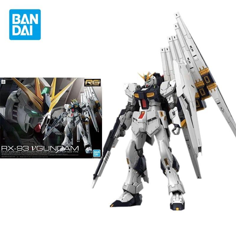 Bandai натуральная модель Gundam, комплект аниме-фигурки RG 1/144 RX-93 VGUNDAM, экшн-фигурки, коллекционные украшения, игрушки
Bandai натуральная модель Gundam, комплект аниме-фигурки RG 1/144 RX-93 VGUNDAM, экшн-фигурки, коллекционные украшения, игрушки